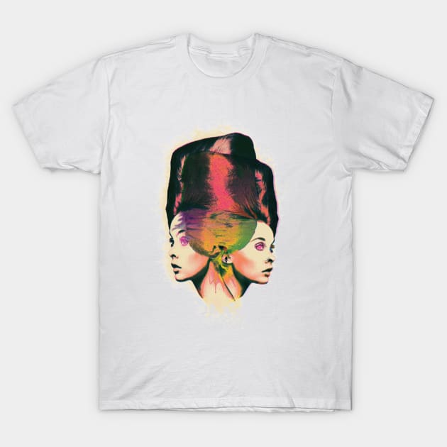 Twin Beehive T-Shirt by bumalum